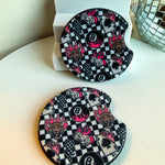 Playing With Fire Car Coasters