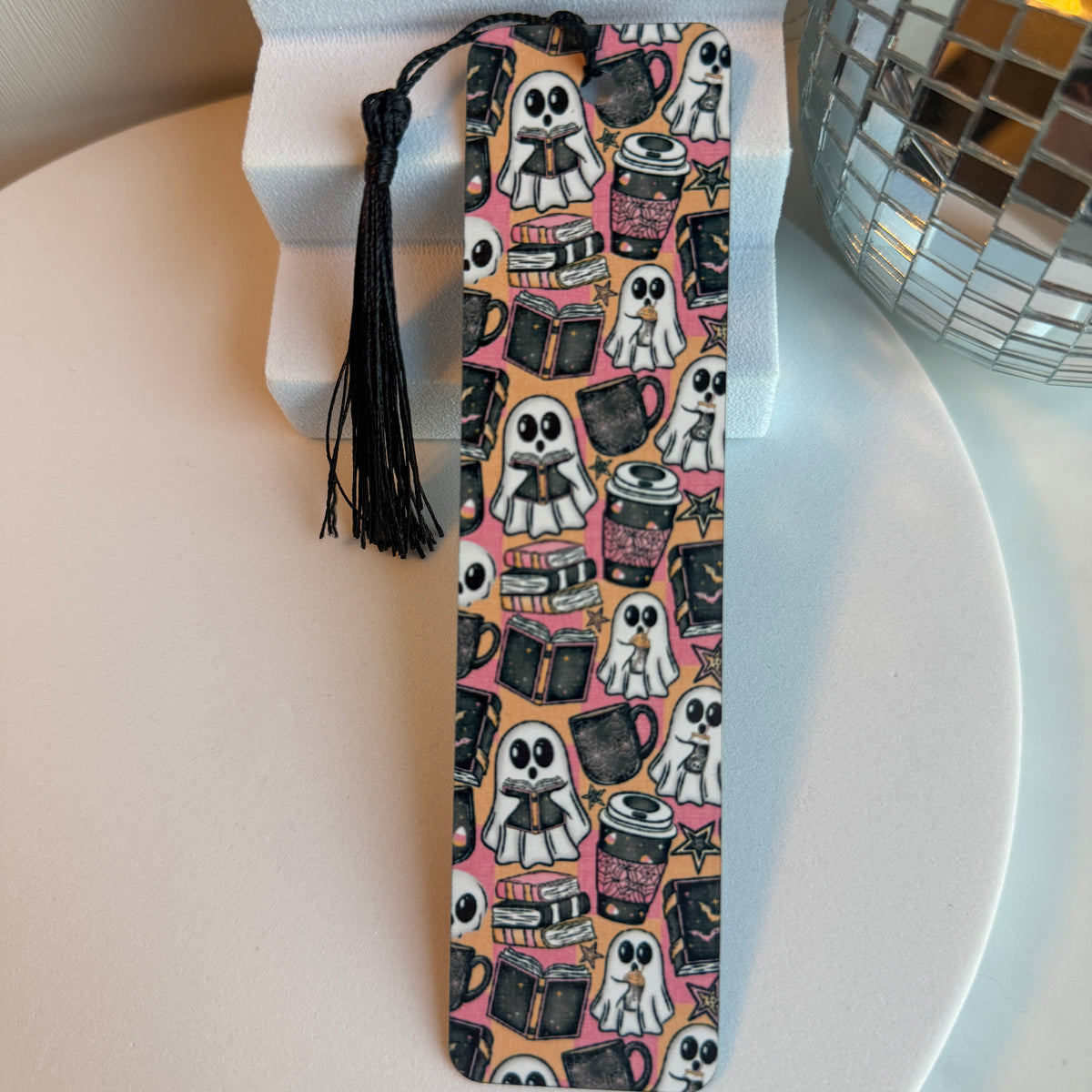 Haunted & Caffeinated Bookmark