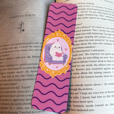 Reading Nook Ghostie Bookmark