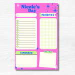Personalized Today Notepad