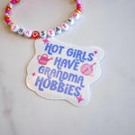 Grandma Hobbies Sticker