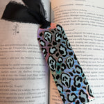 Ghost Leopard Acrylic Bookmark