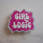 Girl Logic Sticker