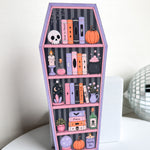 Coffin Bookshelf Bookmark