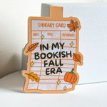 In My Bookish Fall Era Magnetic Bookmark