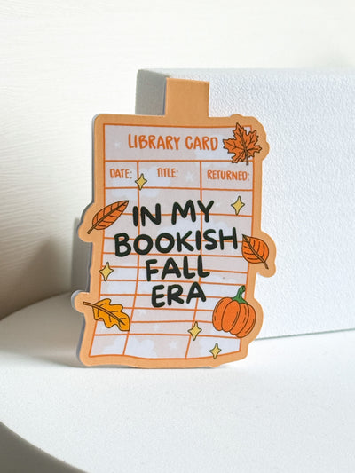 In My Bookish Fall Era Magnetic Bookmark