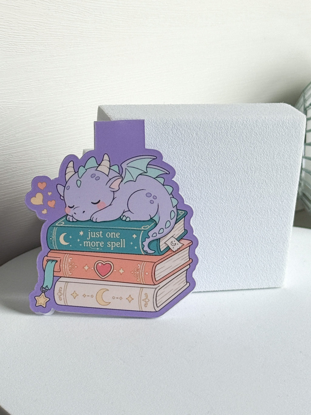 Just One More Spell Magnetic Bookmark