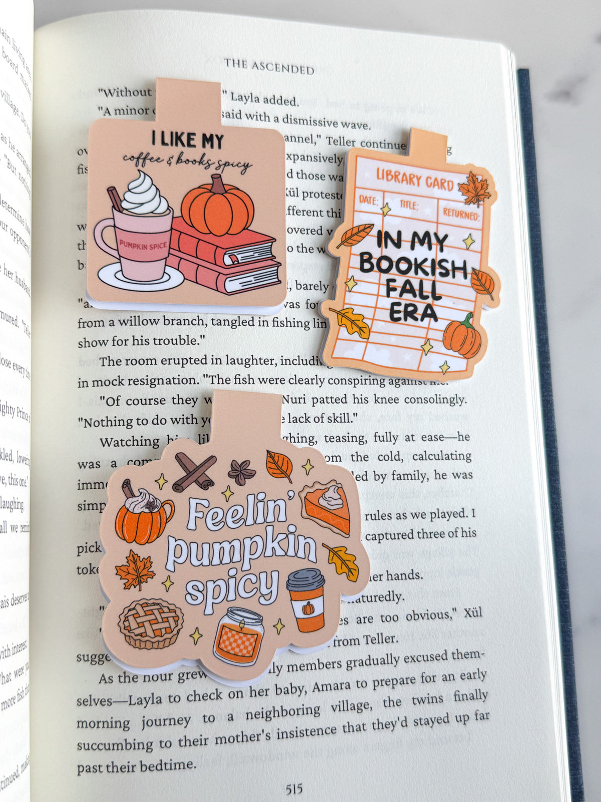 In My Bookish Fall Era Magnetic Bookmark