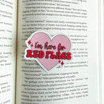 I'm Here for Red Flags Sticker
