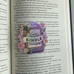 A Reader Without Their Kindle Sticker