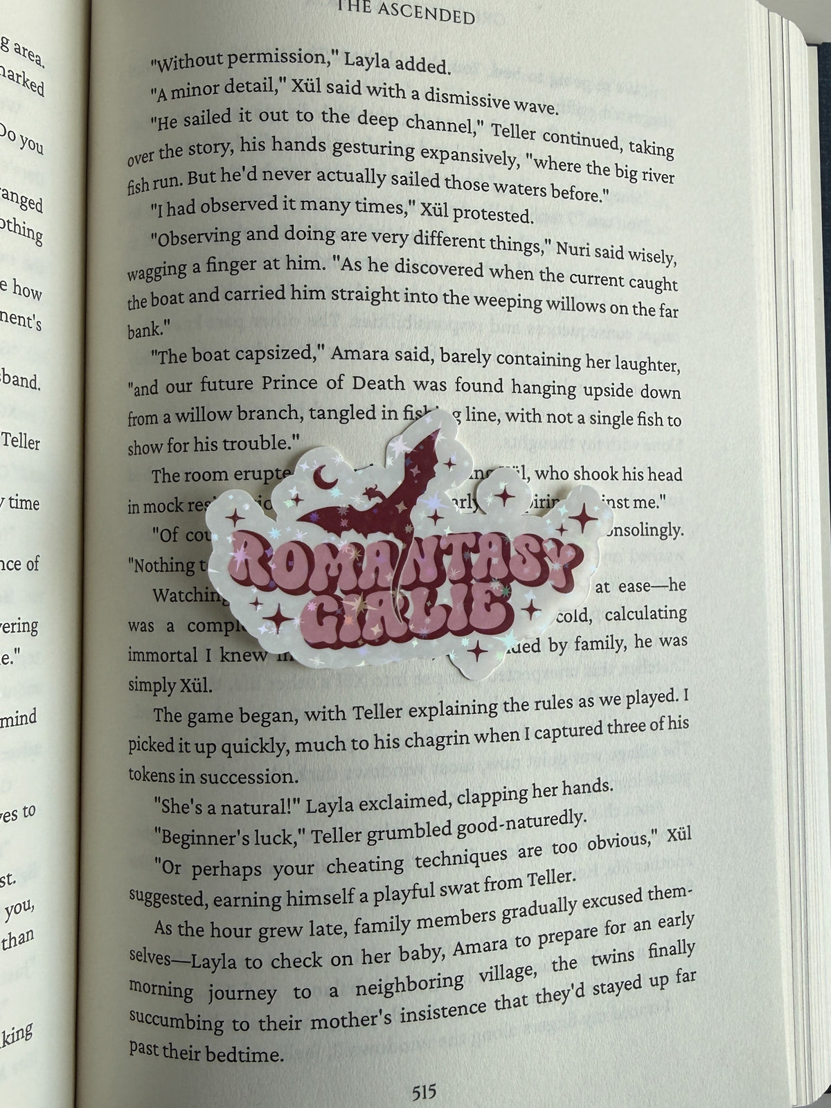 Romantasy Girlie Sticker