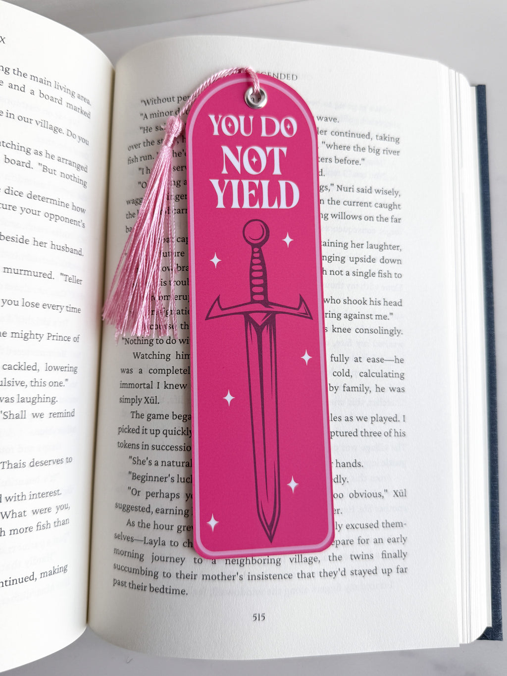 You Do Not Yield Bookmark