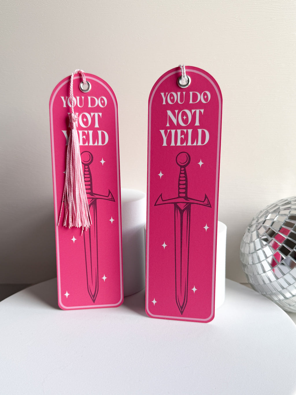 You Do Not Yield Bookmark