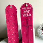 You Do Not Yield Bookmark