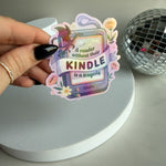 A Reader Without Their Kindle Sticker
