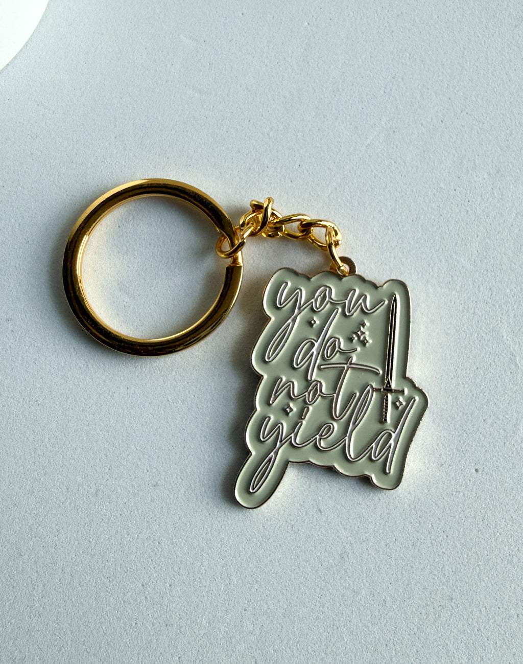 You Do Not Yield Keychain
