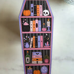Coffin Bookshelf Bookmark