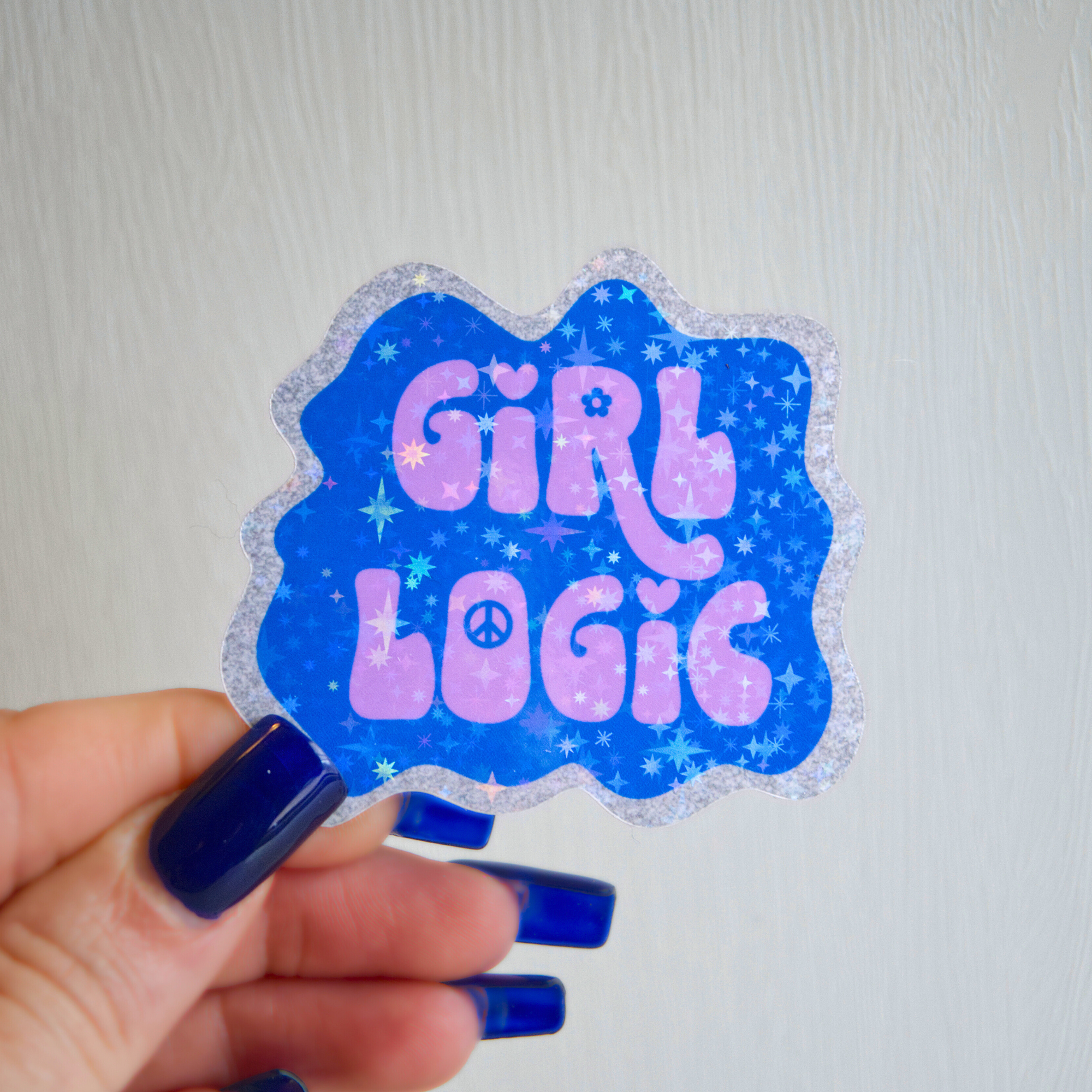 Girl Logic Sticker