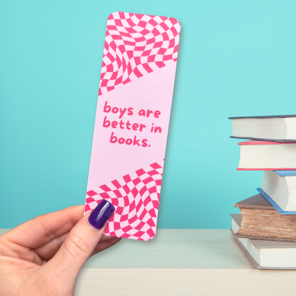 Boys Are Better in Books Bookmark