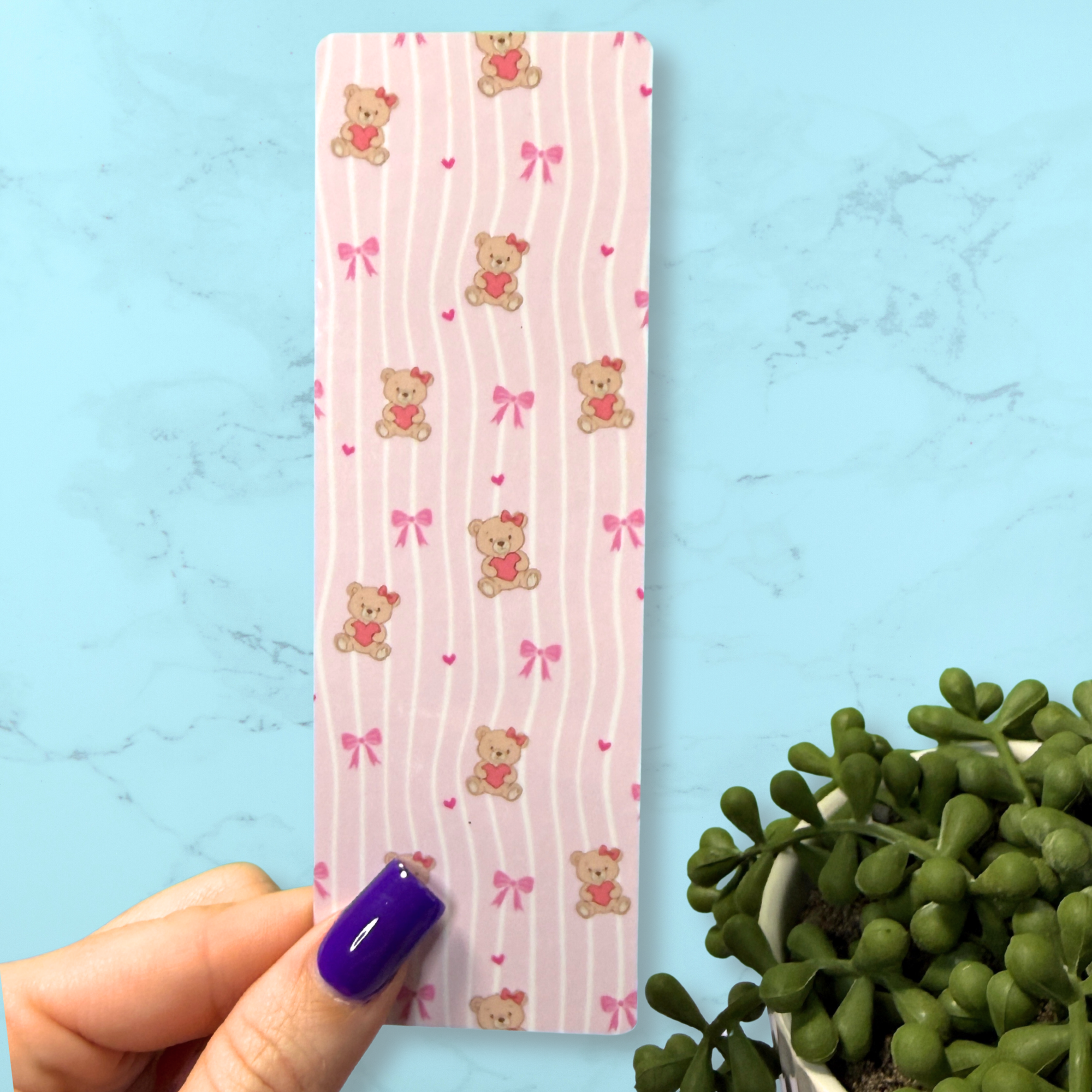 Sweet Teddy Bear Bookmark