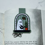 Haunted Window Ghosts Magnetic Bookmark