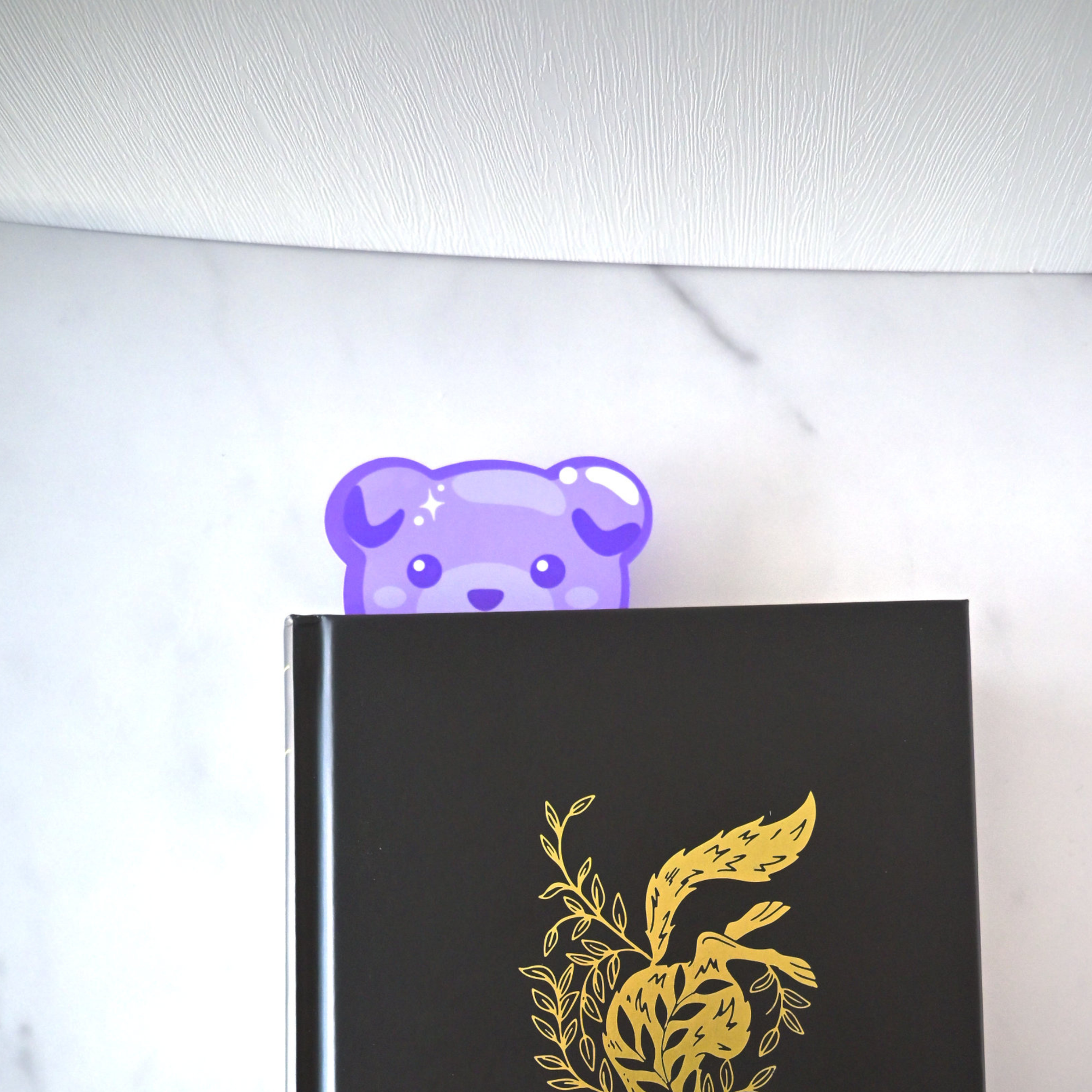 Purple Gummy Bear Bookmark