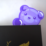 Purple Gummy Bear Bookmark