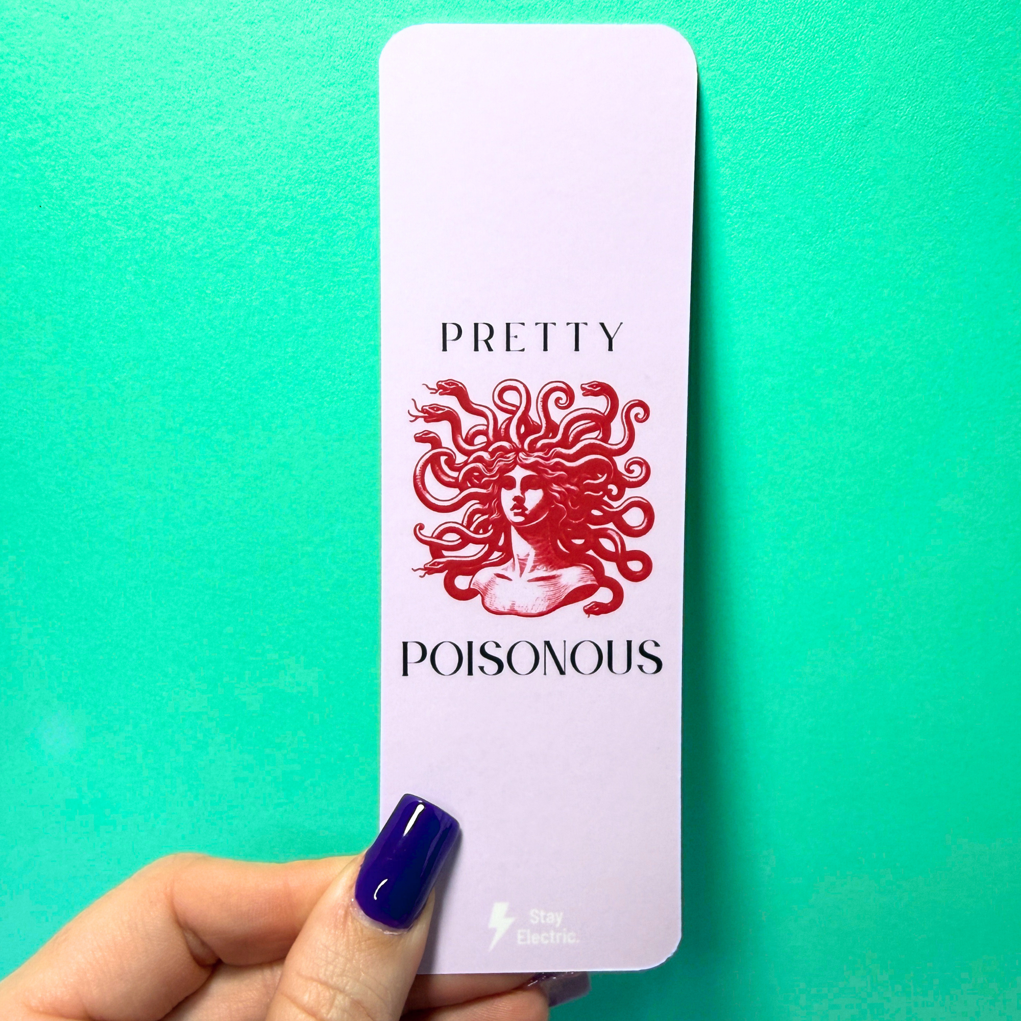 Pretty Poisonous Medusa Bookmark