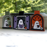 Haunted Window Ghosts Magnetic Bookmark