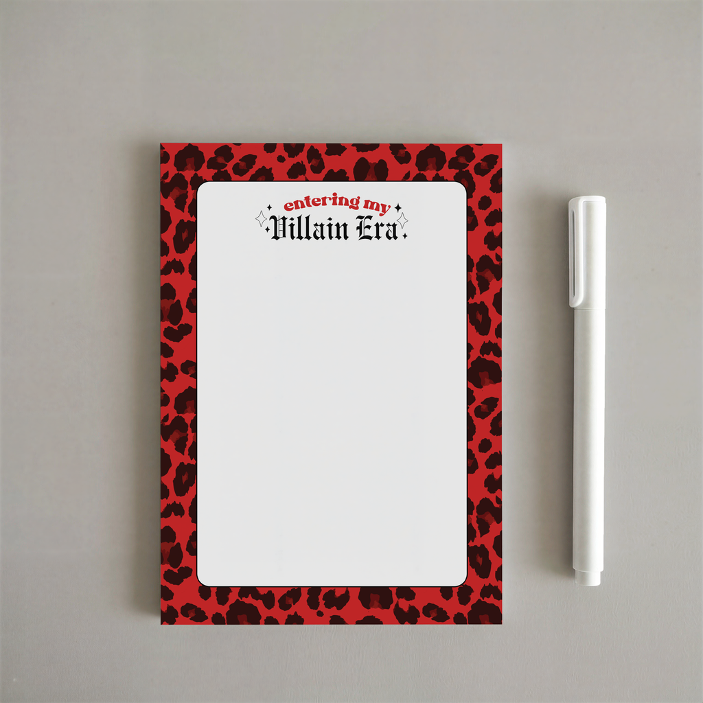 Villain Era Notepad